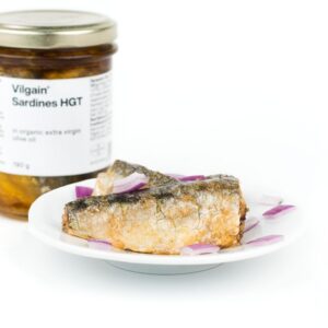 Vilgain Sardinky v bio extra panenském olivovém oleji 190 g