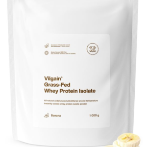 Vilgain Grass-Fed Whey Protein Isolate banán 1000 g