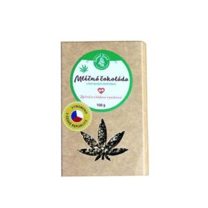 Mléčná čokoláda s konopným semínkem 100g