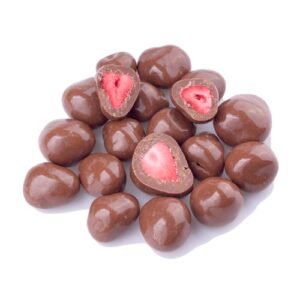 Ochutnej Ořech Lyofilizované jahody v mléčné čokoládě 200 g