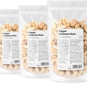 Vilgain Kešu nasucho pražené –  3× solené Celé